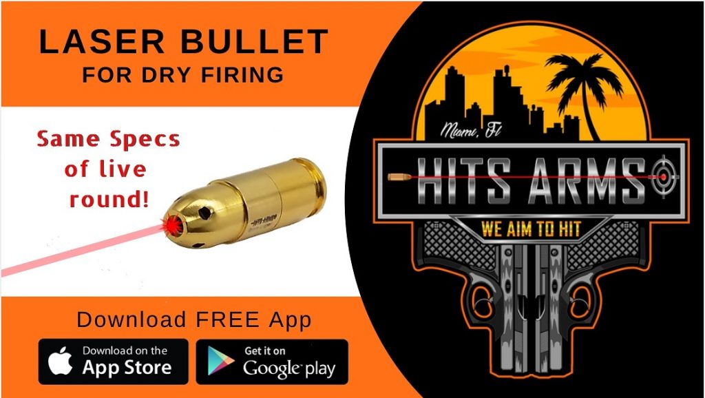 9mm Luger Laser Bullet Gen. 2 Hits Arms