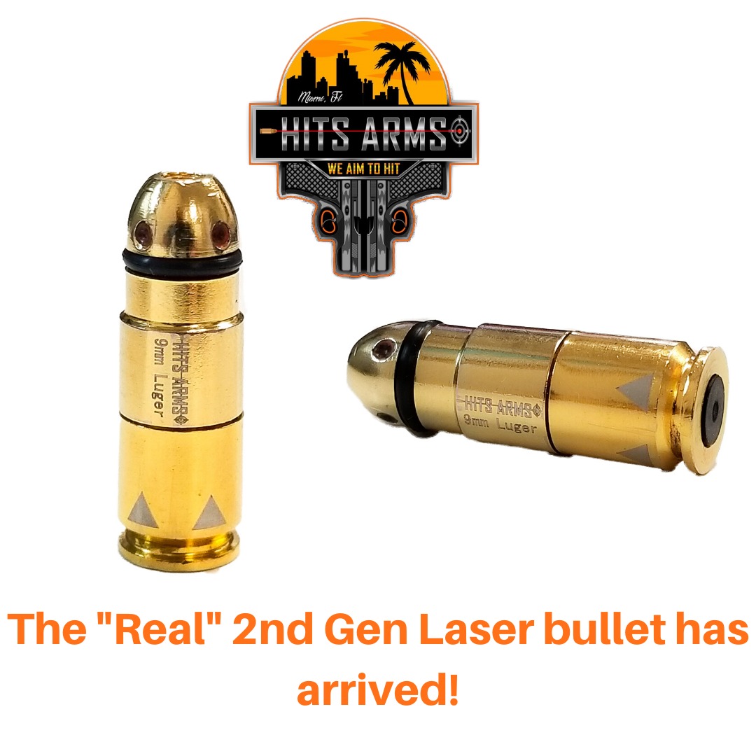 9mm Laser Ammo Laser Bullet Laser Cartridge for Dry Fire Training